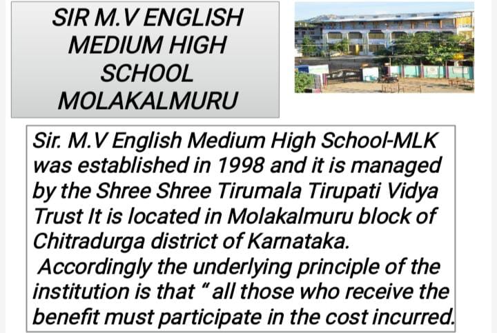 Sir M.V. English medium high school